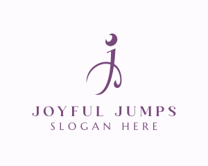 Generic Feminine Letter J logo design