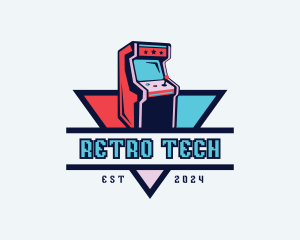 Gaming Retro Arcade logo design