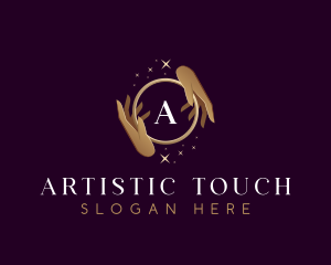 Hand Massage Spa logo design