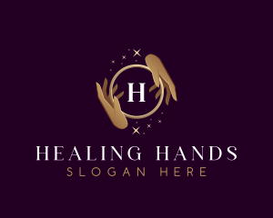 Hand Massage Spa logo design