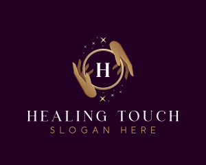 Hand Massage Spa logo design