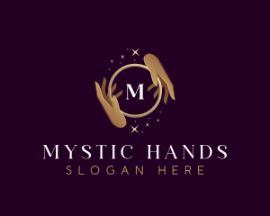 Hand Massage Spa logo design