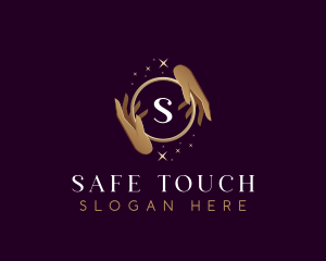 Hand Massage Spa logo design