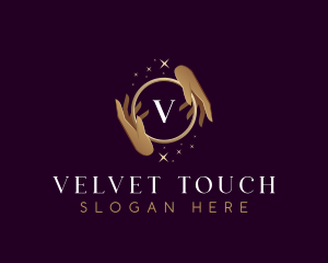 Hand Massage Spa logo design