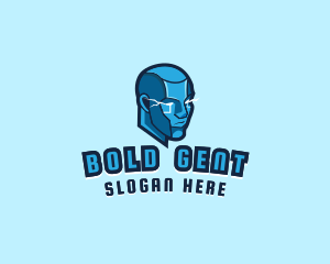 Android Cyborg Titan logo design