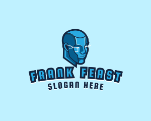 Android Cyborg Titan logo design