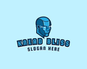 Android Cyborg Titan logo design