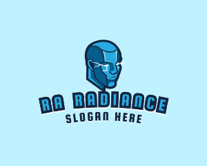 Android Cyborg Titan logo design