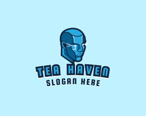 Android Cyborg Titan logo design