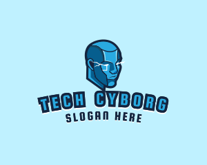 Cyborg - Android Cyborg Titan logo design