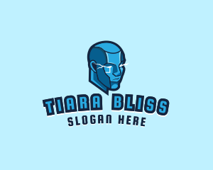 Android Cyborg Titan logo design