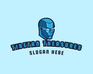 Android Cyborg Titan logo design