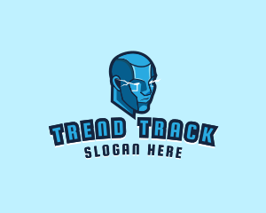 Android Cyborg Titan logo design