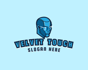 Android Cyborg Titan logo design