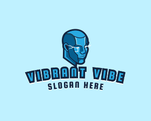 Android Cyborg Titan logo design