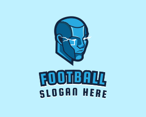 Streaming - Android Gamer Cyborg logo design