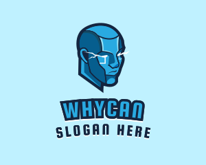 Esports - Android Gamer Cyborg logo design