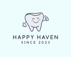 Happy Tooth Clinic logo design