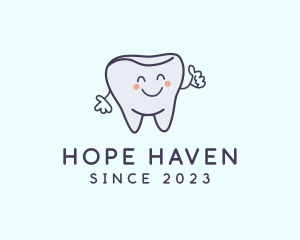 Orthodontist - Happy Tooth Clinic logo design