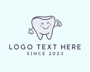 Orthodontics - Happy Tooth Clinic logo design