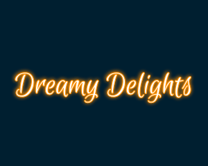 Whimsical - Whimsical Neon Light logo design