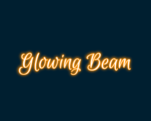 Whimsical Neon Light logo design