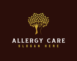 Hand Tree Care logo design