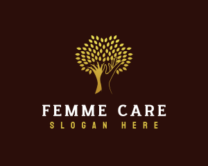 Hand Tree Care logo design