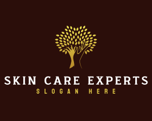 Hand Tree Care logo design