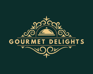 Serving Dish Restaurant  logo design