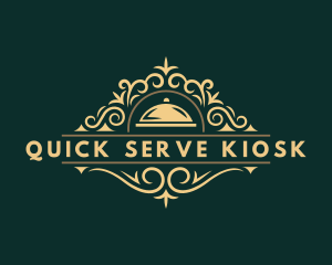 Serving Dish Restaurant  logo design