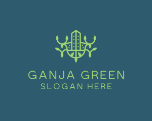 Green Eco Property logo design