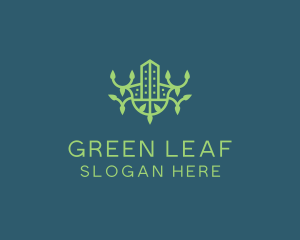 Green Eco Property logo design