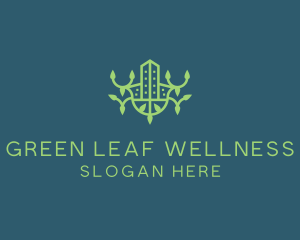 Green Eco Property logo design