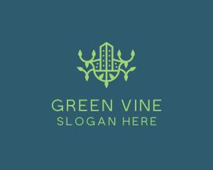 Green Eco Property logo design