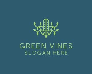 Green Eco Property logo design