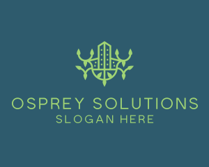 Green Eco Property logo design