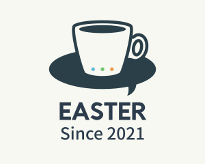 Mug - Coffee Cup Messenger logo design