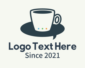 Messenger - Coffee Cup Messenger logo design
