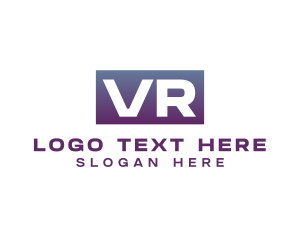 Electronic Device - Cyber VR Gaming logo design