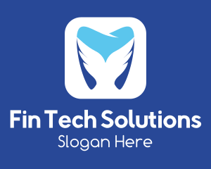 Fin Tooth Mobile App logo design