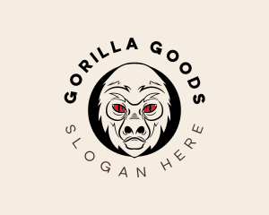 Wild Angry Gorilla logo design