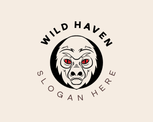 Wild Angry Gorilla logo design