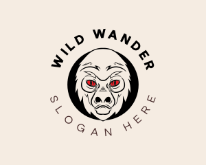 Wild Angry Gorilla logo design