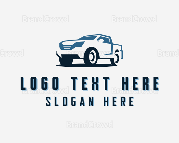 Pickup Truck Mover Logo