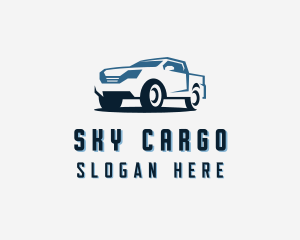 Pickup Truck Mover  logo design