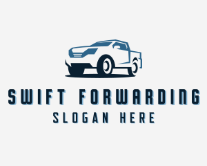 Pickup Truck Mover  logo design