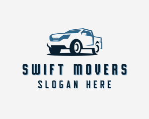 Mover - Pickup Truck Mover logo design