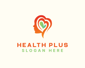 Heart Health Mind logo design