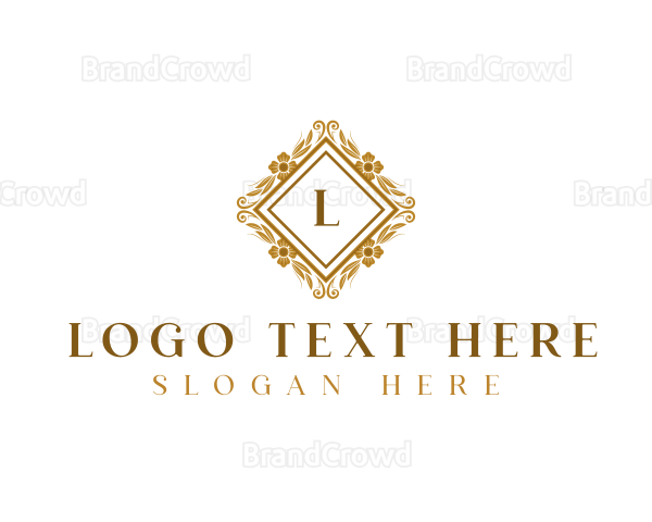 Elegant Floral Boutique Logo
